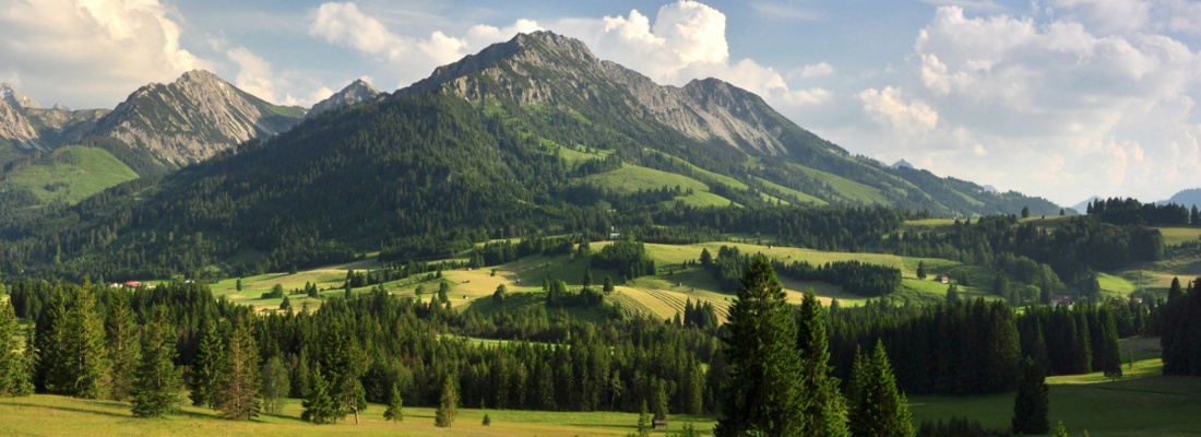 Bergpanorama Hindelang